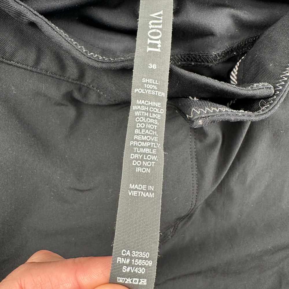 Vuori Pants Mens 36 Meta Pant Black Performance Trousers V430 - Picture 4 of 11